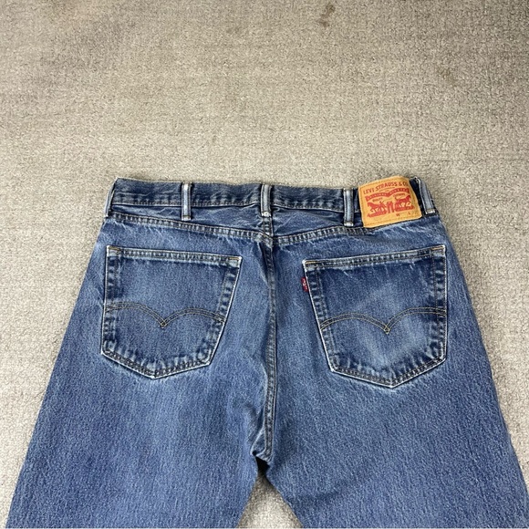 Vtg Levis 505 Straight Leg Jeans - Picture 2 of 13